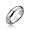 Bling Jewelry 5mm Comfort Fit Unisex Tungsten Wedding Band Ring - size 7