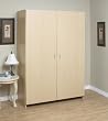 Jumbo Wardrobe in Rivertone Maple Finish By Mylex Furniture