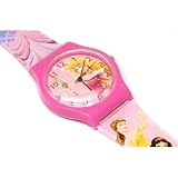 Disney -WAT-130-01- Prinzessin Uhr analog für Mädchen