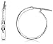 10k White or Yellow Gold Diamond Channel Hoop Earrings (1/4 cttw, H-I Color, I3 Clarity)