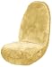 Elegant E 074813K Camel Genuine Sheepskin High Back Seat Cover