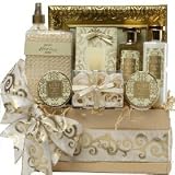 Sophisticated Luxury Spa Bath and Body Gift Set - Great Spa Gift Basket For Mom
