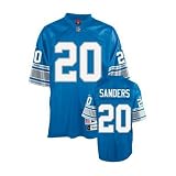 Barry Sanders Detriot Lions Lions Blue Throwback Jersey
