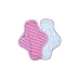 Sckoon Organic Cotton Cloth Menstrual Day Pad (with 1 Liner) Alana Stripe