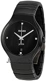 Rado Men's R27653712 True Jubile Black Ceramic Bracelet Watch On Sale