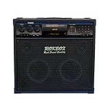 RSQ ROKBOX 200 Watts Portable MP3 Karaoke Player-CD MP3 Audio CD HDCD VCD MP3 JPEG AVI-
