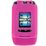 Accessoryone - Motorola RAZR MAXX VE Phone (Verizon Wireless) Premium Pink Silicone Skin Case Cover
