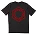 Star Wars The Force Awakens First Order Insignia Unisex T-shirt (X-Large, Black)
