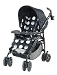 Peg Perego P3 Light Weight One Hand Fold Stroller in Revi Black