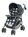 Peg Perego P3 Light Weight One Hand Fold Stroller in Revi Black
