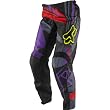 Fox Racing 180 Undertow Women's Dirt Bike Motorcycle Pants w/ Free B&F Heart Sticker Bundle - Purple