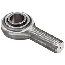 RBC Heim Bearings M8CR 0.5000" Bore, .5000-20 Threads Male Rod End Bearing, 2 Piece Metal-To-Metal