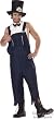Adult's Hillbilly Halloween Costume (Sz: XL 46-48)