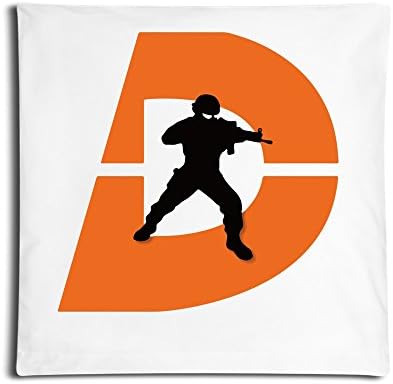 Tom-RSS Tom Clancy's The Division Pillow Cover White Geek 18 X 18-Inch