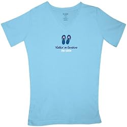 Walkin' On Sunshine - V-Neck Shirt