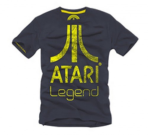 Coole-Fun-T-Shirts T-Shirt ATARI LEGEND LOGO shirt, darkblue, L, 10498_darkblue_GR.L Preisvergleich
