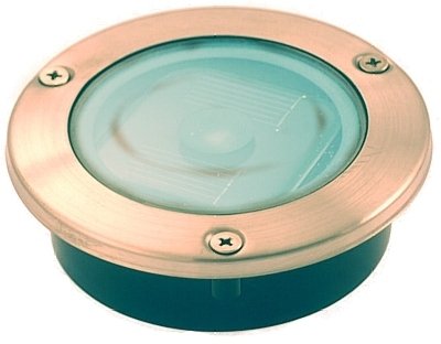 Childrens Toyshop  Outdoor Living : UKayed Solar Powered Blue LED Deck Lights - Pack of 6