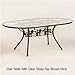 Barbados Cast Top Dining Table Cast Top Pattern: Spiral Weave, Finish: Textured Cypress, Size: 48