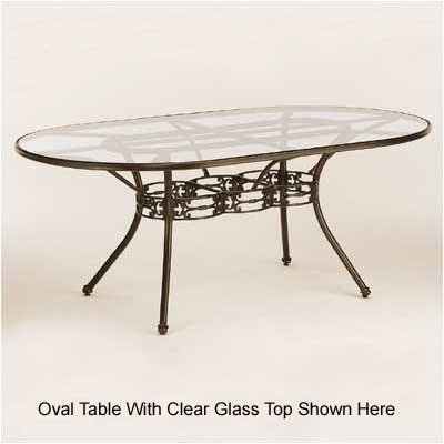 Barbados Cast Top Dining Table Cast Top Pattern: Palm Leaf, Finish: Aged Green, Size: 54
