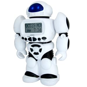 Robot Bank LCD Alarm Clock by 