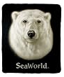 Polar Bear Fleece Throw