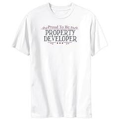 Proud To Be A Property Developer Berufe Herren T-Shirt (Wei�, Gr��en X-Small - XXX-Large)