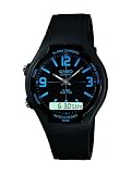 Casio Men's Watch AW-90H-2BVEF with Combi Resin Strap