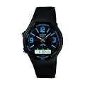 Casio Men's Watch AW-90H-2BVEF with Combi Resin Strap