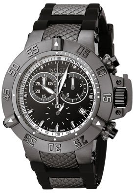 Invicta Men's 5508 Subaqua Sport Black Ion-Plated Chronograph Watch