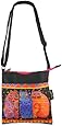 Laurel Burch Crossbody Purse Zipper Top, 10 by 10-Inch, Feline Friends