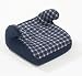 Car Safety Booster Seat in Blue Check - Fabric May Vary