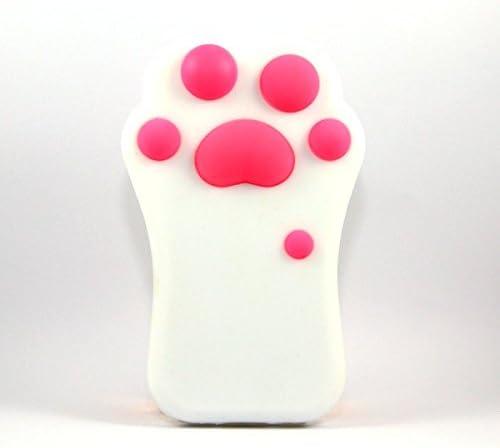 iPhone 6 Case, MC Fashion[Cat Paws Silicone Case Series] Lovely and Cute 3D Cat Paws Featured and Protective Case for iPhone 6 (4.7) (2014) ONLY (White)