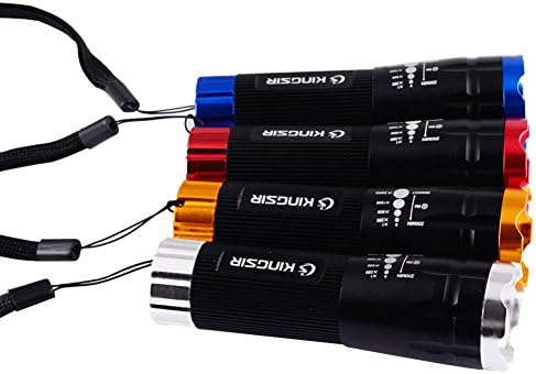 OGAY Lot4pcs Cycling Head Light Bike Bicycle LED Flashlight Front HeadLight Waterproof Mount Penlight