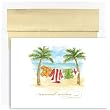 Beach Break Tropical Christmas Cards -