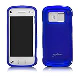 BoxWave Slim Rubberized Nokia N97 Shell Case (Super Blue)