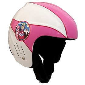 snow*star Enfants Casque de Ski / Snowboard - Rose & Blanc