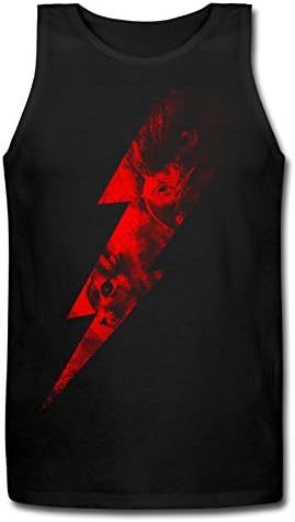 Mens Lightning Chase Morden Black Mens Vest