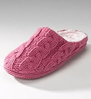 Per Una Cable Knit Mule Slippers Per Una Cable Knit Mule Slippers