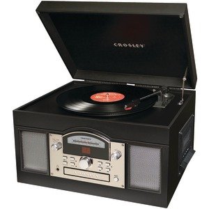 Crosley CR6001A-BK Archiver USB Turntable (Black)