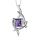 Artistic Design 1.50 carats Princess Cut Sterling title=