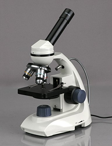 40X-1000X Dual Top & Bottom LED Solid-metal Portable Compound Microscope