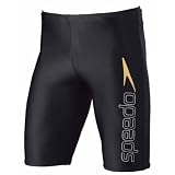 Speedo(スピード) メンズスパッツ ブラック×ゴールド  ブラック×ゴールド M SD88S08