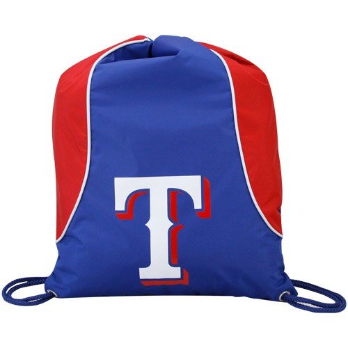 Texas Rangers Royal Blue-Red Axis Drawstring Backpack