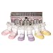 Dimples Pastry Shop Three Pairs Mary Jane Socks, 0-12 Months