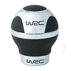 WRC 007303 Schaltknauf mit 3 Anfasspunkten in Alu & schwarzes Leder