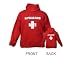 RED LIFEGUARD HOODIE - SMALL