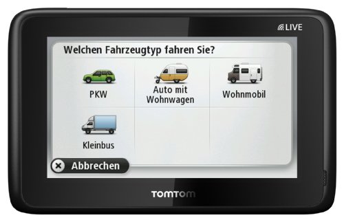 TomTom GO LIVE 1015 Camper & Caravan (13 cm / 5 Zoll Fluid Touch Display, Wohnmobil-Sonder Preisvergleich