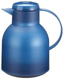 Emsa Trend Colours Samba 505492 Thermos Can 1.0 L Blue with Quick Press System