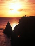 Cabo Rojo at Sunset, Puerto Rico Photographic Poster Print