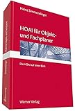 Image de HOAI 2013 für Objekt- und Fachplaner